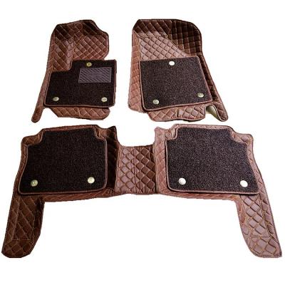 China Custom Car Anti-skidding Mats 3 Pieces 5D Car Floor Set Mats Car Accessories for sale