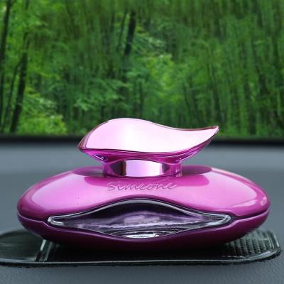 China Car Ornament Perfume Holder Luxury Styling Perfume Bottle Car Air Freshener for sale