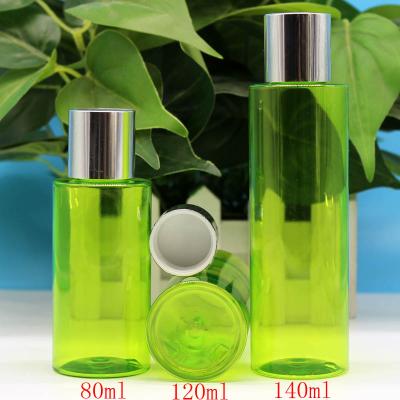 China Household Products 80ml 120ml 140ml Makeup Remover Bottle Toner Bottle PET Plastic Bottle for sale