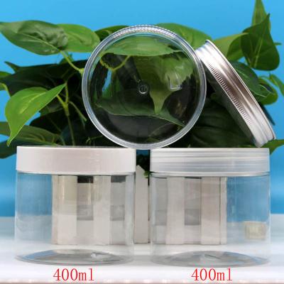 China 2021 hot sale household products 400ml wide mouth plastic bottle transparent plastic bottle made in China for sale