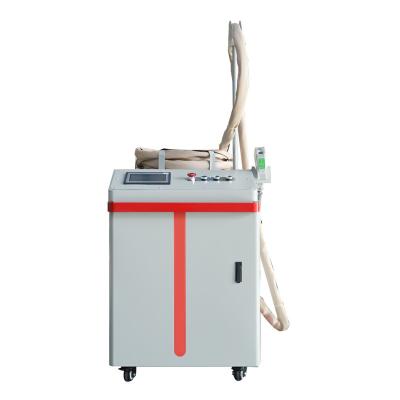 China PVC Fiber Laser Cleaner Rust Removal Laser Machine Continuous Laser 1500W Cleaning Cleaner for sale