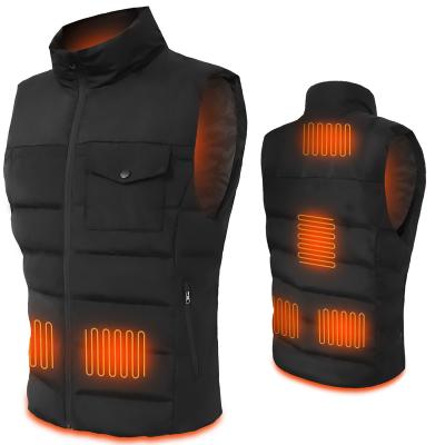 China QUICK DRY custom design support heated vest battery charged heated ski vest for men and women for sale