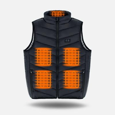 China Waterproof factory direct rechargeable heated vest battery heated vest for men and women for sale