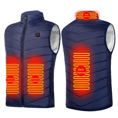 China Waterproof Drop Shipping Heating Vest Battery Operated Vest For Hunting And Skiing for sale