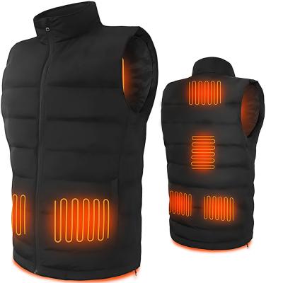 China Waterproof Custom Design Heated Vest USB Electric Heated Vest For Men And Women for sale