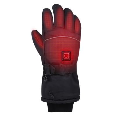 China Men Factory Shipping USB Battery Electric Heating Gloves For Men And Women With 4000mAh Batteries for sale