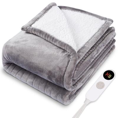 China Other Factory Direct Sales Soft Flannel And Wadding Blanket Heating Electric Blanket for sale