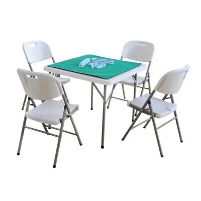 China Contemporary Dining Table Designs Plastic Folding Dinning Tables And Chairs for sale