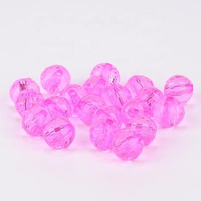 Κίνα Modern Wholesale Acrylic Beads Transparent Beads 8mm 10mm For Jewelry Making Bracelet Necklace Accessories προς πώληση