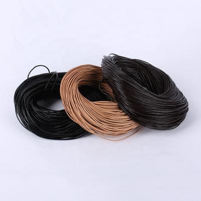 China DIY Jewelry Making Rope Wholesale Cowhide 90 Meters For DIY Jewelry Necklace Accessories Wax Rope Beaded Leather String for sale