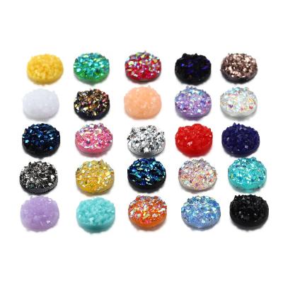 China Resin modern wholesale lucite cabochons fashion rhinestone flat back stickers jewelry accessories Te koop