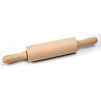 China Mini Rolling Pin Wood Professional Dough Roller Pizza Noodle Bread Baking Beech for sale