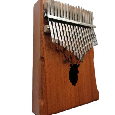 China Manufacture portable premium home decoration musical instrument kalimba wooden songbook for sale