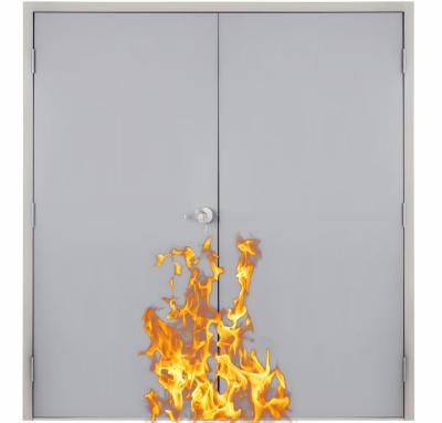 China 3070 Modern Steel Fireproof_doors Made in China Fire Rated Steel Metal Door for sale