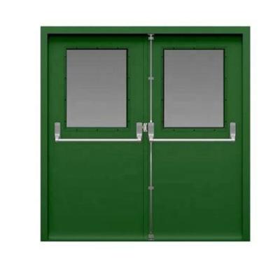 China Modern Top 2 Hours 60 Minute Exit Door Fire Rating Steel Fire Rated Front 28 Fire Door Home for sale