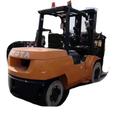 China Building Material Stores Japanese Toyota 3 Ton Forklift 7fd30 7fd25 Duplex 3m Height Forklift for sale