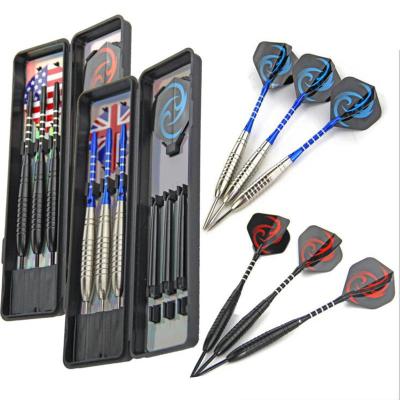 China Professional Iron Barrel Putter With Steel Dart Flights And Case Tip Darts Set for sale