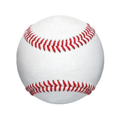 China Customized Logo Top Quality Cowhide Leather Leather Sports Baseball Ball for sale