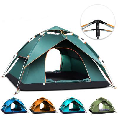 China 2019 UV Resistant Professional Wholesale Automatic Stretch Tent Automatic Outdoor Camping For 3-4people Tent for sale