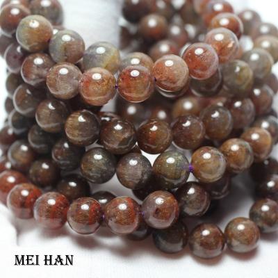 China For DIY jewellry or wear 9.5 natural--10.5mm Auralite rare genuine 23 smooth round quartz bracelet beads for jewelry making for sale