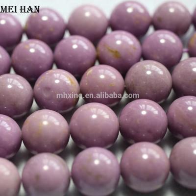 China wholesale naturalmineral gemstone semi-precious stone design phosphosiderite loose jewelry beads 11.5-12.5mm for jewelry making for sale