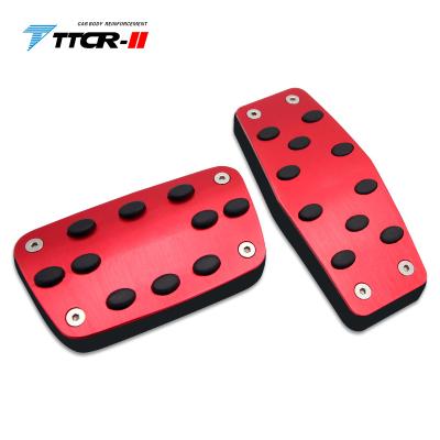 China TTCR-II Alloy Auto Car Cut-Off Accelerator Pedals Coche Pedals Brake Clutch Diesel Oil Footrest Pedal Pad Kit Aluminum For Chevrole Malibu CRUZE for sale