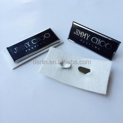 China Luxury Brand Quality OEM Metal With Leg With Hook Metal Logo for sale