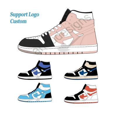 China Wholesale Fashion Trend Men's Toe Cheap Factory Custom Sneaker Pink Black Orange Arctic Sports Walking Men's Casual Shoes for sale