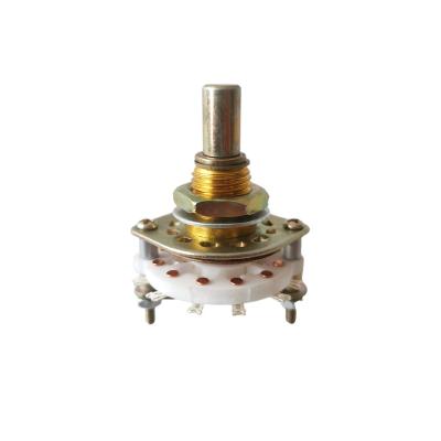 China High Quality and Good Price 0.05a Ceramic Engineering Metal Sturdy Plastic/Engineering Plastic Metal Rotary Switch with Light Industrial for sale