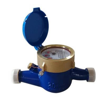 China LXSG-20E Jet Dry Type Brass Body Multi Magnetic Flow Meter for sale