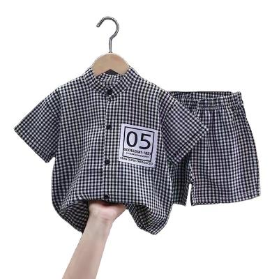 China Wholesale Two-Piece New Style Wear Baby Boy's Suit Summer Children's Casual T-shirt Clothing Shorts Children's Sleeve for sale