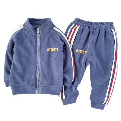 China Toddler Boys Autumn Clothes Tracksuit Jogger Children Clothing Baby Casual Hoodie Sets Custom Kids Clothes for sale