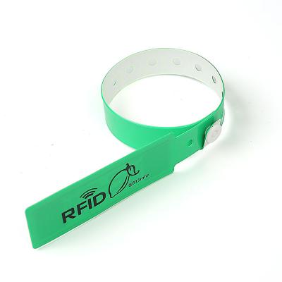 China MINI RFID TAG PVC Medical ID Wristband and Vinyl Wristbands for Hospitals or Newborn Hospital Baby ID for sale