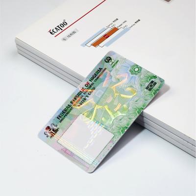 China Waterproof / Waterproof Contact IC Smart Card For Student ID PVC Card for sale