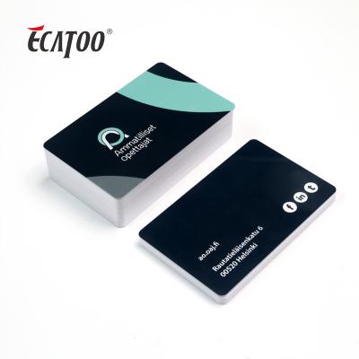 China Hotel/supermarket/SPA Club Customize Printed Business Gift Vouchers PVC Card VIP Card With QR Code for sale