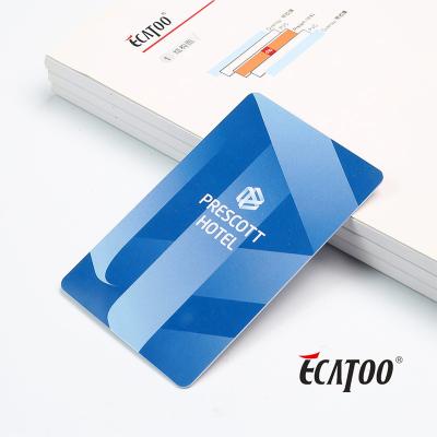 China Waterproof / ECATOO Latest Product Waterproof Smart Card With Magnetic Stripe RFID Card With Customized Crafts for sale