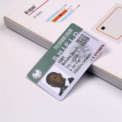 China access control & High quality customized security /supermarket ID card staff employee card barcode card for sale