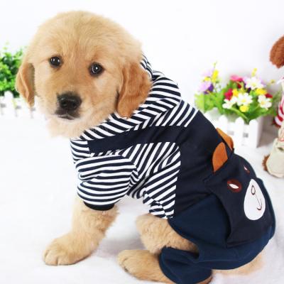 China New Hot Luxury Designer Cotton Amazon Sales Christmas Dog Clothes New Stocked Teddy Cat Pet Clothes for sale