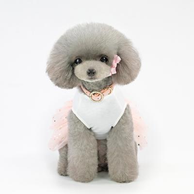 China Wholesale New Design Washable Luxury Pet Fabrics Stocked Small Dog Clothes Designer Pet Clothes Pet Clothes For Sale for sale