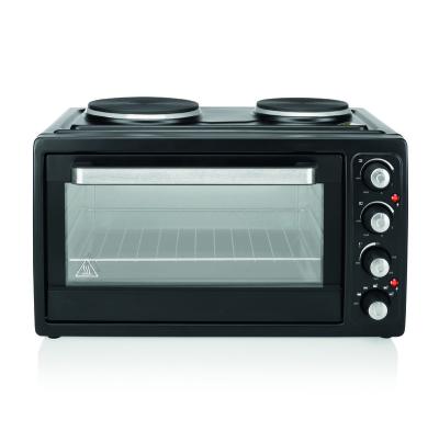 China Household 38L electric oven with two hotplates for sale