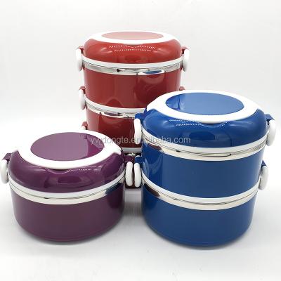 China Freshness Preservation Stainless Steel Lunch Box Bento Box Thermos Lunch Box for sale