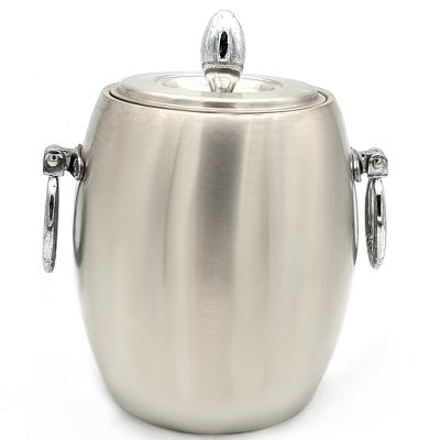 China Hot Selling Stocked Ice Bucket Stainless Steel Ice Bucket Whiskey Martini Ice Bucket for sale