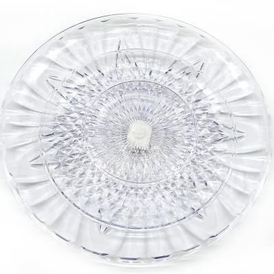 China Stocked Fruit Dish Snack Candy Dish Factory Direct Selling Plastic Dish Round Natural Hotel Home Restaurant Stainless Steel for sale