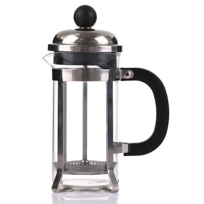 China French French Stocked Pressure Pot Coffee Pot Stainless Steel Filter Cup Tea Maker Coffee Pot for sale