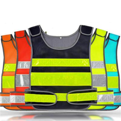 China Engineering Highly Visible Reflective Traffic Vest Construction Safety Warning Clothing for sale