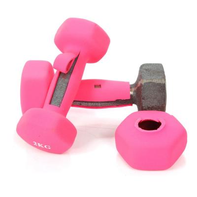 China Durable Hand Weight Cast Iron Small Fitness Gym Dumbbell Set Non-Slip for sale