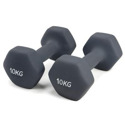 China Durable Custom Logo Cast Iron Hand Weight Small Fitness Gym Dumbbells Non-Slip Set for sale