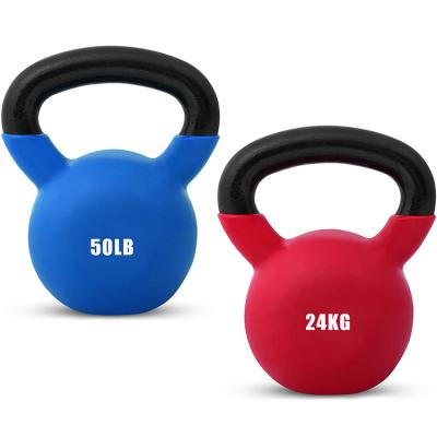 China Durable Fitness Kettlebell Weights Gym Cast Iron Weight Training Equipment Flat Bottom Frosting Set for sale