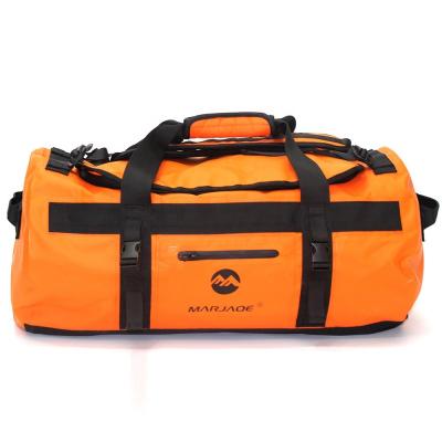 China Outdoor sports 30L 60L 90L 5 color water sports large capacity waterproof dry backpack for sale