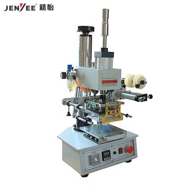 China Factory JY-LZ90-2D pneumatic heat stamping and drawing machine / hot stamping machine with low price for sale